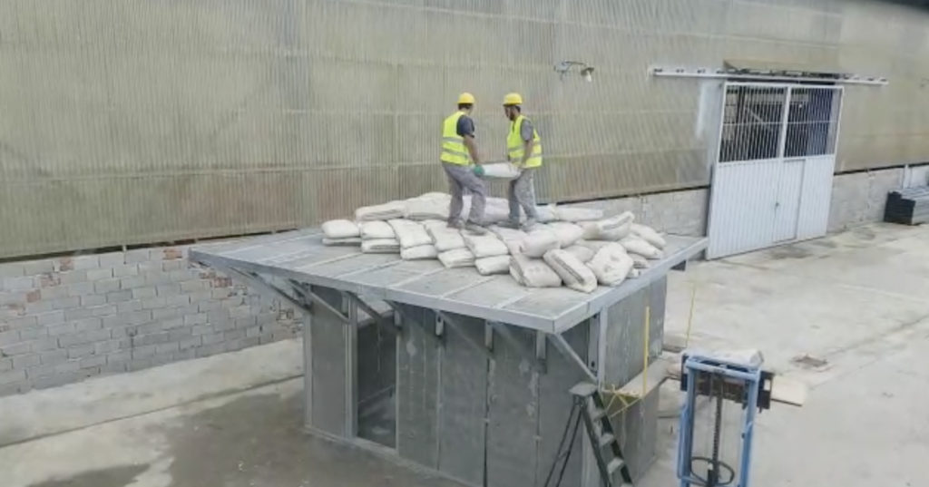Panel Load Testing Actual Load Test – Cyrus Panel